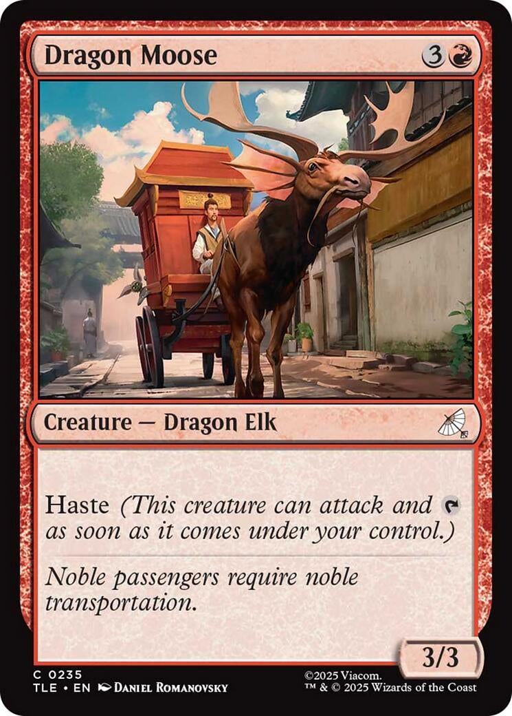 Image for Dragon Moose (0235) (235) (Foil) (Avatar: The Last Airbender: Eternal-Legal) - Magic: The Gathering
