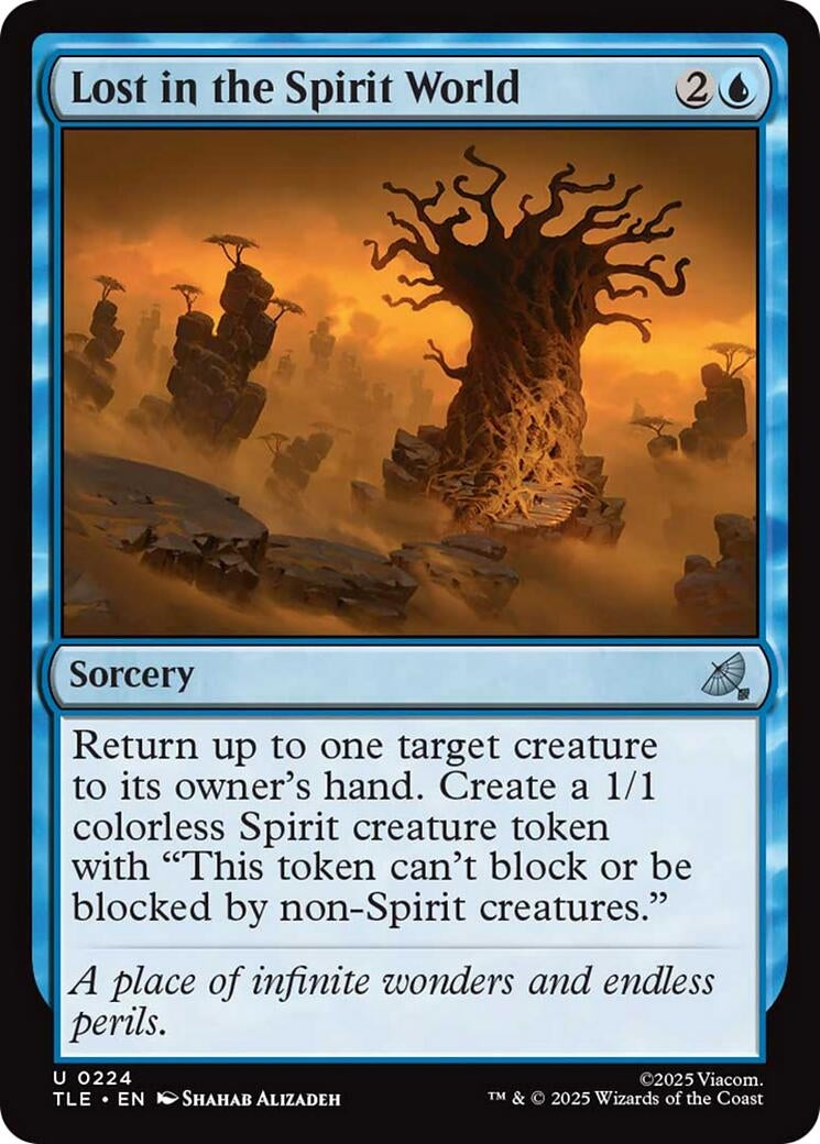 Image for Lost in the Spirit World (224) (Foil) (Avatar: The Last Airbender: Eternal-Legal) - Magic: The Gathering