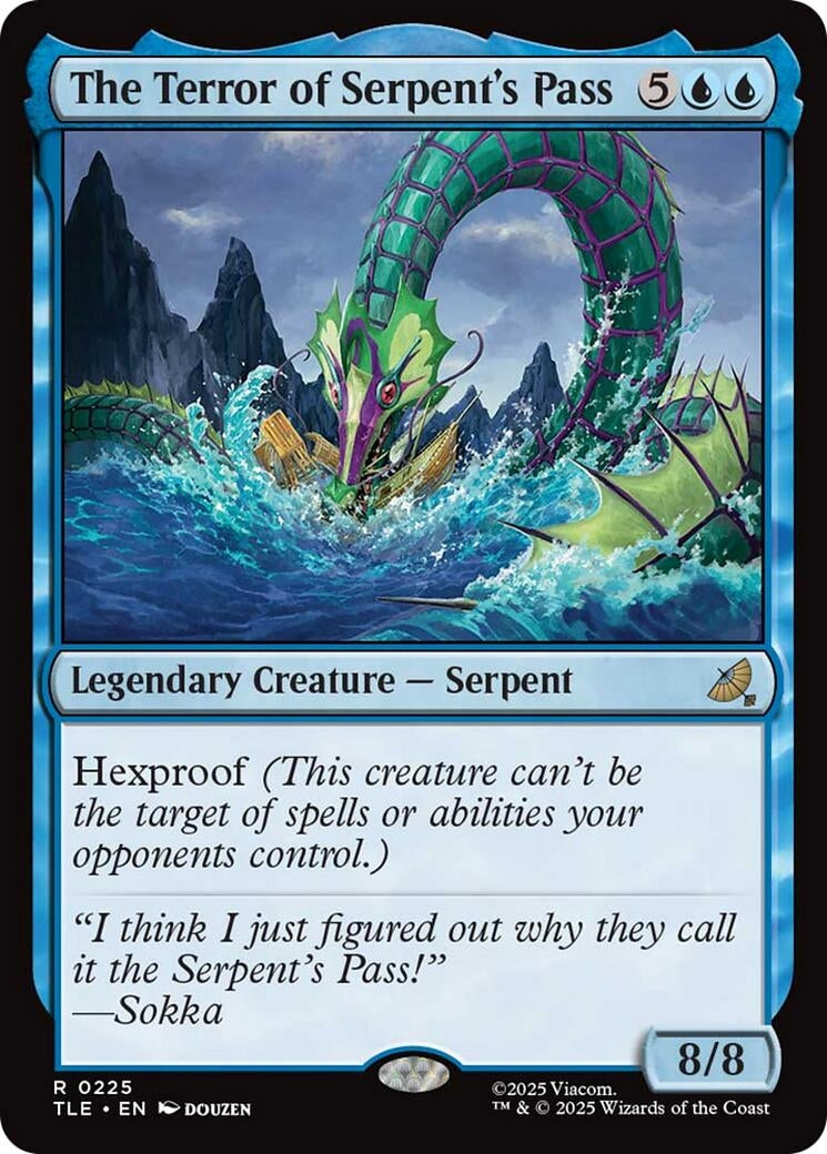 Image for The Terror of Serpent's Pass (225) (Foil) (Avatar: The Last Airbender: Eternal-Legal) - Magic: The Gathering