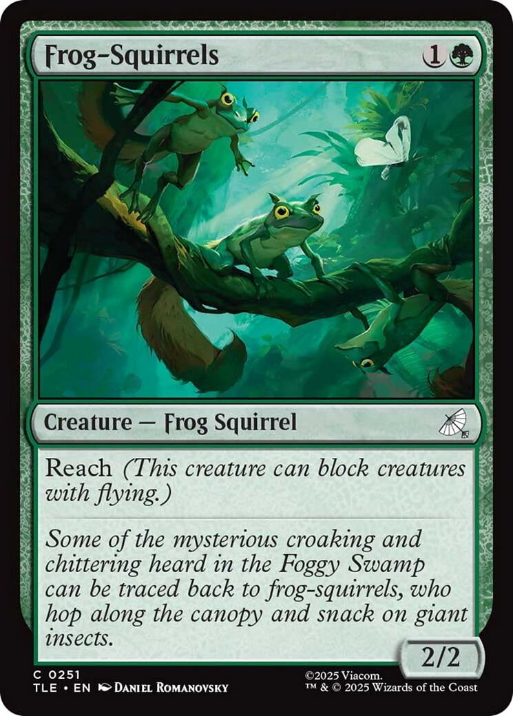 Image for Frog-Squirrels (251) (Foil) (Avatar: The Last Airbender: Eternal-Legal) - Magic: The Gathering