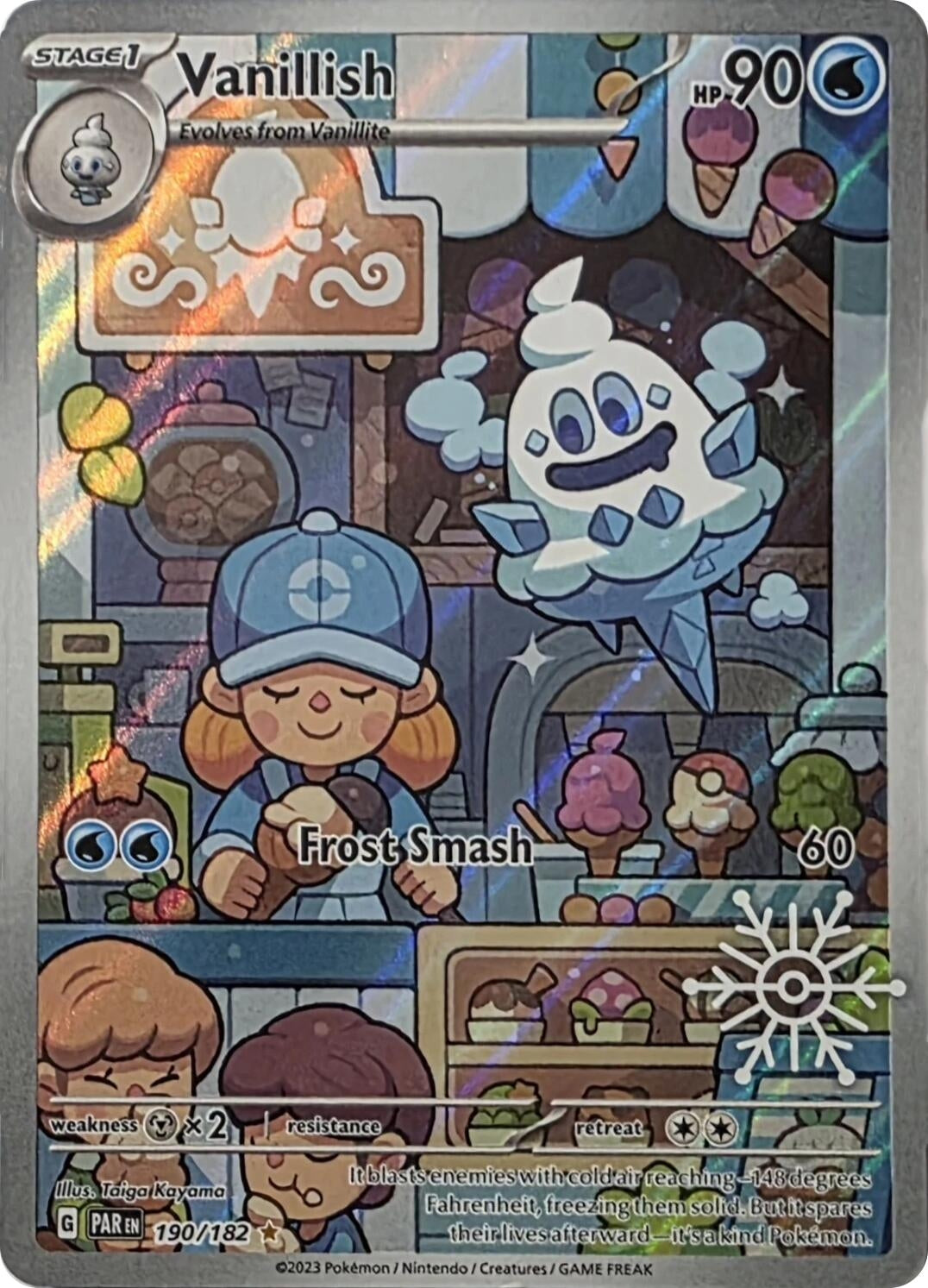 Image for Vanillish - 190/182 (Holiday Calendar) (190/182) (Miscellaneous Cards & Products) - Pokemon