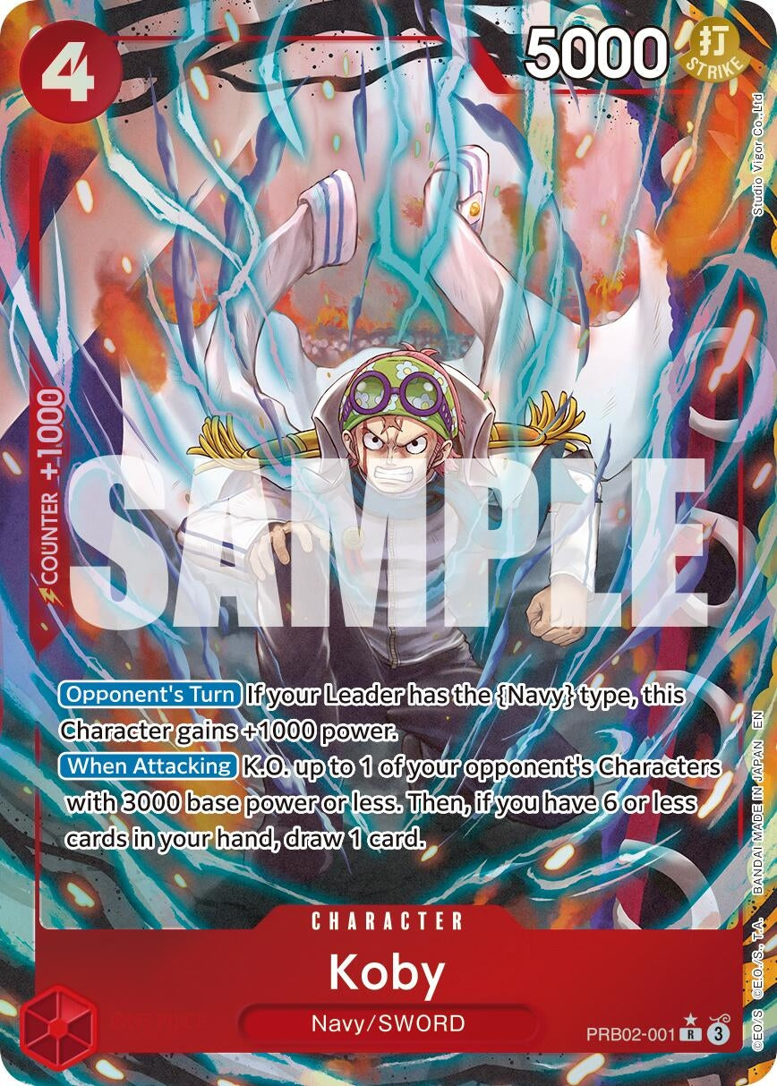 Image for Koby (Alternate Art) (PRB02-001) (Foil) (Premium Booster -The Best- Vol. 2) - One Piece Card Game