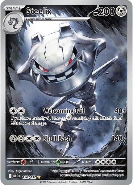 Image for Steelix (150/132) (ME01: Mega Evolution) - Pokemon