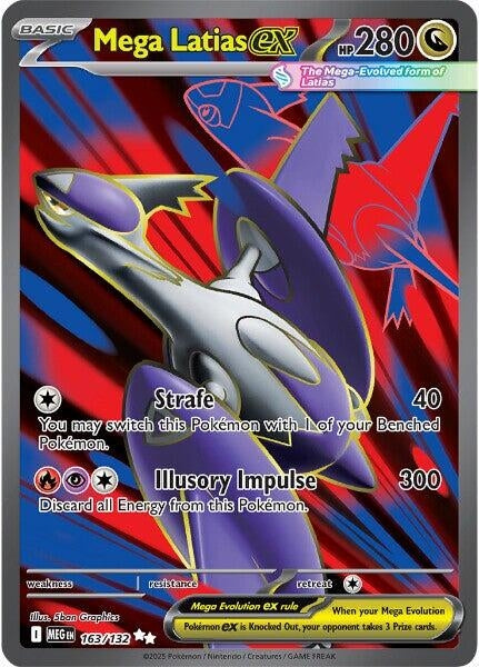 Image for Mega Latias ex (163/132) (ME01: Mega Evolution) - Pokemon