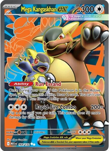 Image for Mega Kangaskhan ex (164/132) (ME01: Mega Evolution) - Pokemon