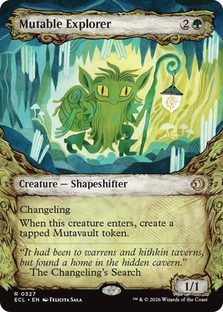 Image for Mutable Explorer (Showcase) (327) (Foil) (Lorwyn Eclipsed) - Magic: The Gathering