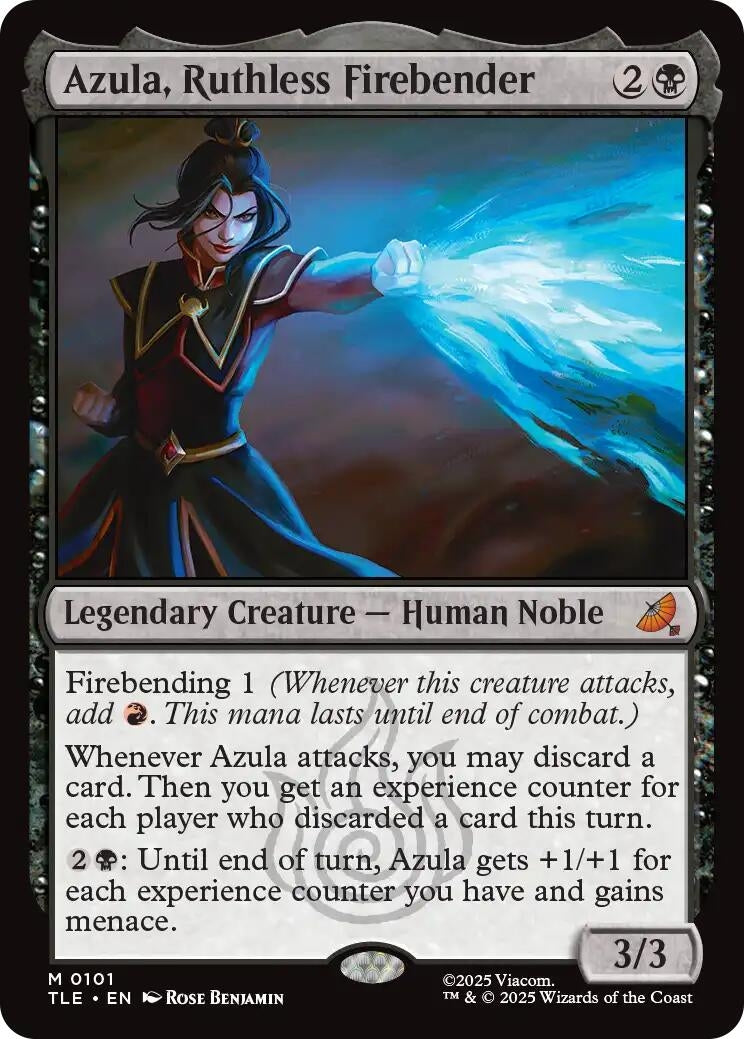 Image for Azula, Ruthless Firebender (101) (Foil) (Avatar: The Last Airbender: Eternal-Legal) - Magic: The Gathering
