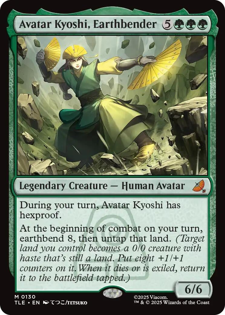 Image for Avatar Kyoshi, Earthbender (130) (Foil) (Avatar: The Last Airbender: Eternal-Legal) - Magic: The Gathering