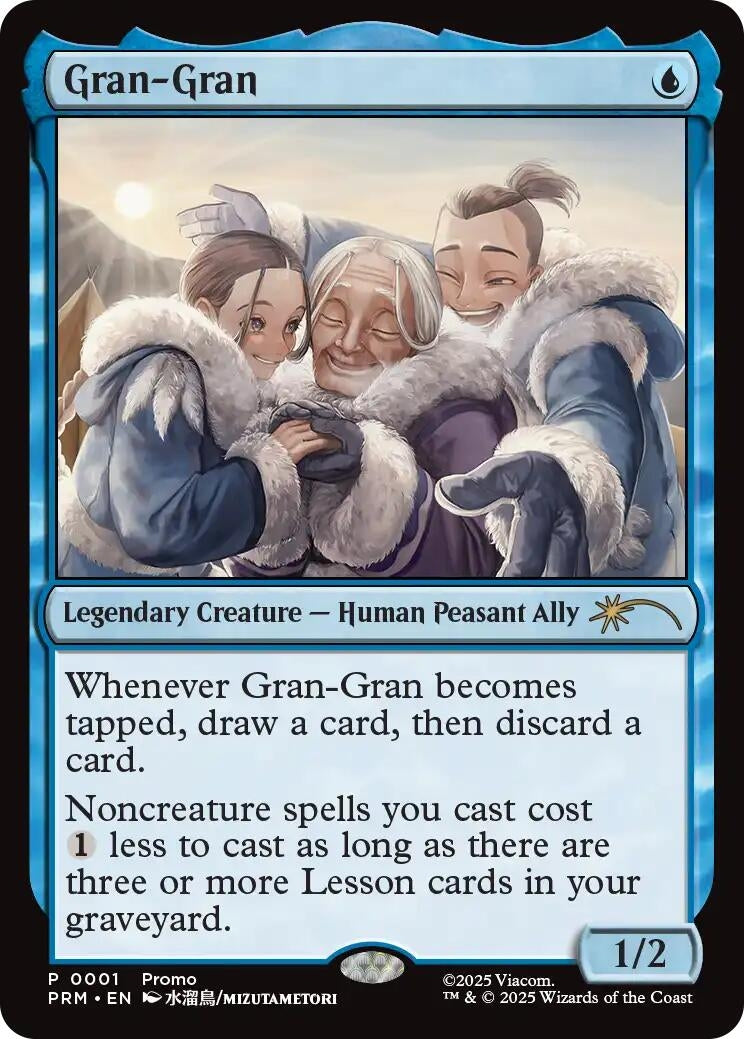 Image for Gran-Gran (1) (Foil) (Unique and Miscellaneous Promos) (UMP) - Magic: The Gathering