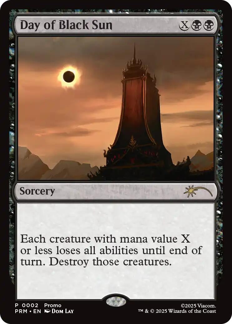 Image for Day of Black Sun (2) (Foil) (Unique and Miscellaneous Promos) (UMP) - Magic: The Gathering