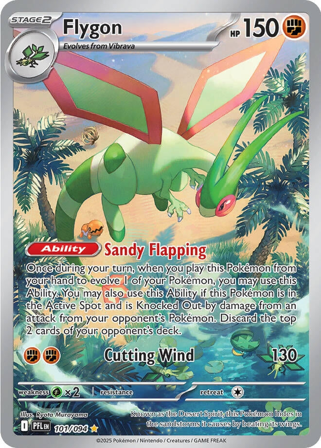 Image for Flygon (101/094) (ME02: Phantasmal Flames) - Pokemon