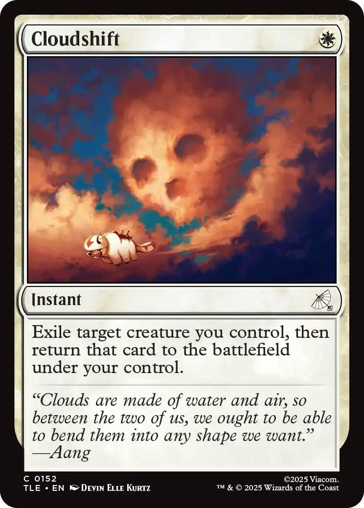 Image for Cloudshift (152) (Foil) (Avatar: The Last Airbender: Eternal-Legal) - Magic: The Gathering