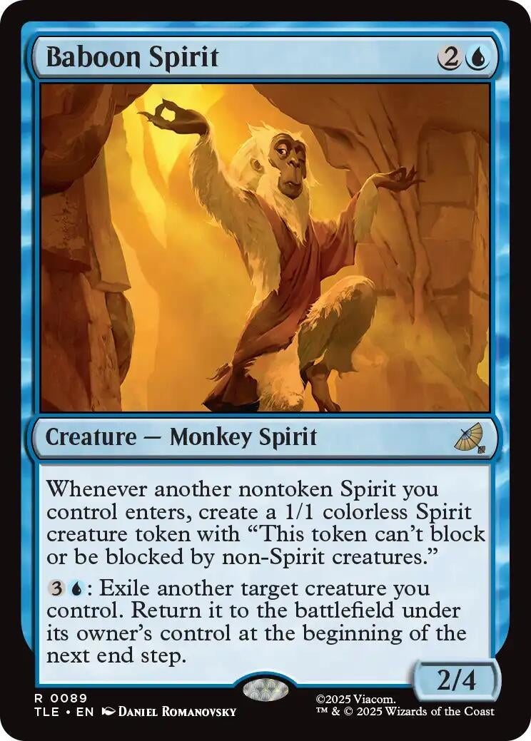 Image for Baboon Spirit (89) (Foil) (Avatar: The Last Airbender: Eternal-Legal) - Magic: The Gathering