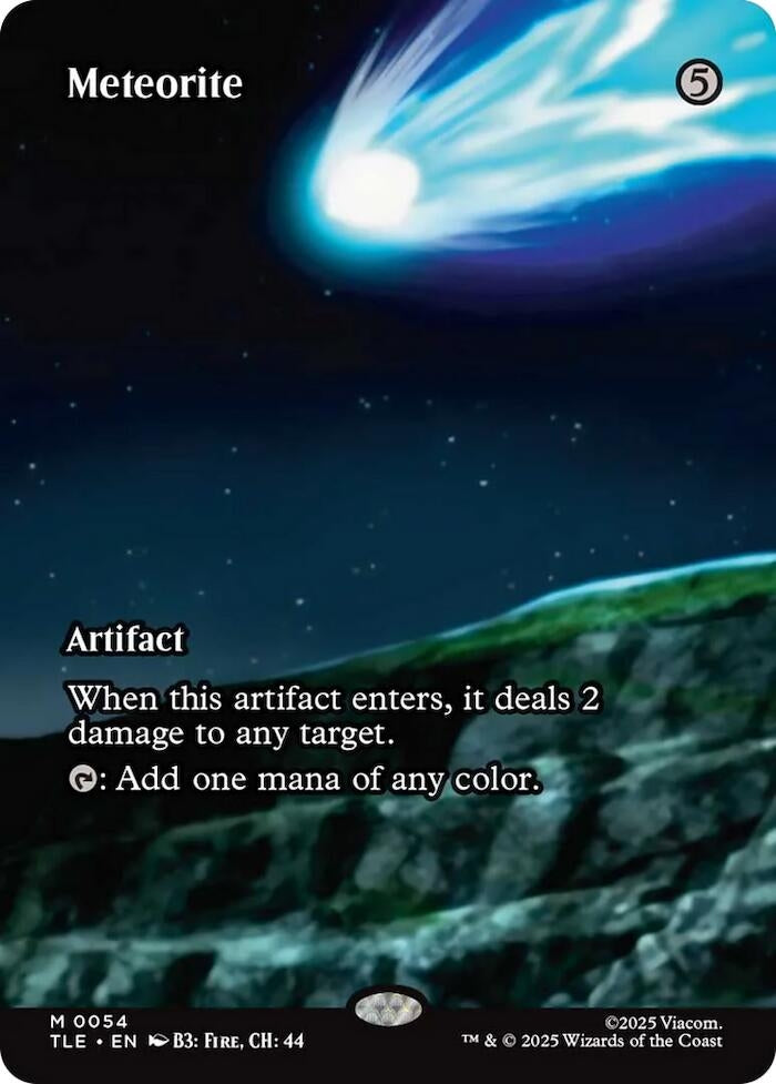 Image for Meteorite (Borderless) (54) (Avatar: The Last Airbender: Eternal-Legal) - Magic: The Gathering