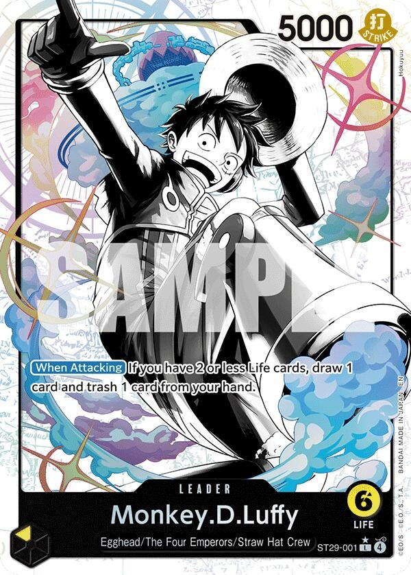 Image for Monkey.D.Luffy (001) (Parallel) (ST29-001) (Foil) (Starter Deck 29: Egghead) - One Piece Card Game
