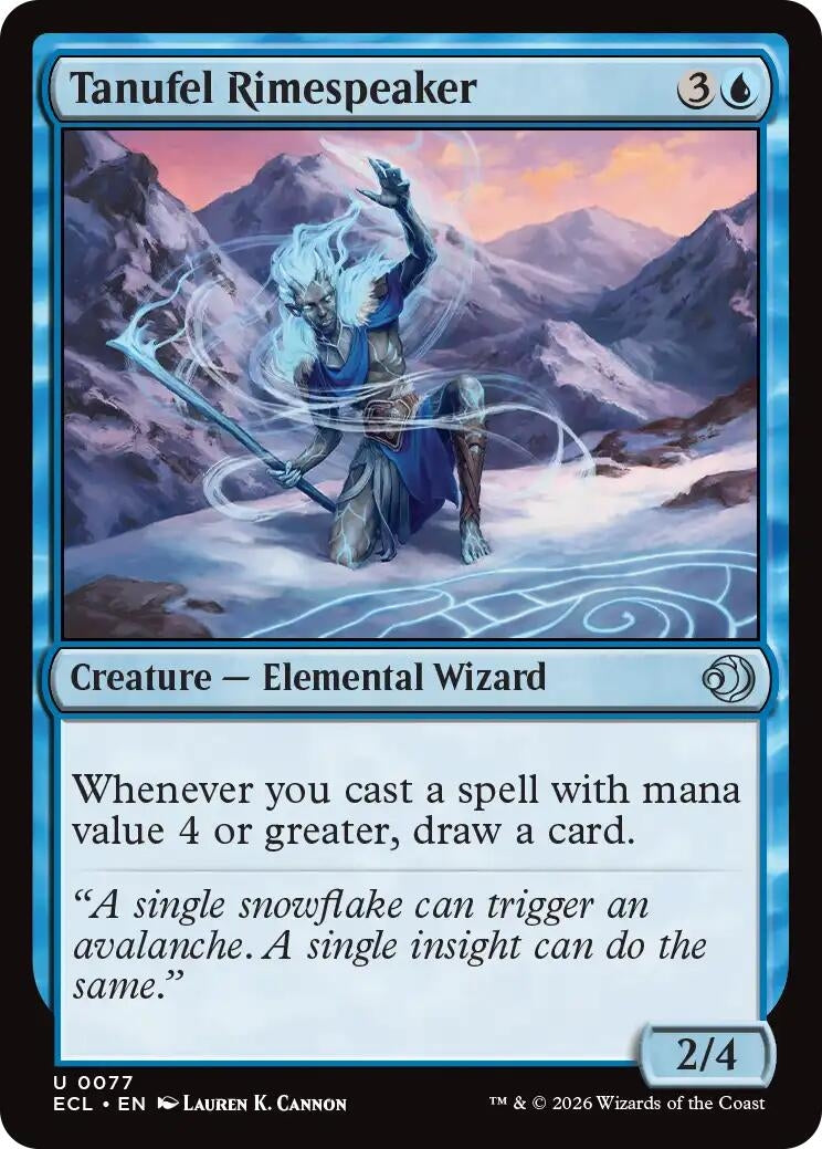 Image for Tanufel Rimespeaker (77) (Foil) (Lorwyn Eclipsed) - Magic: The Gathering