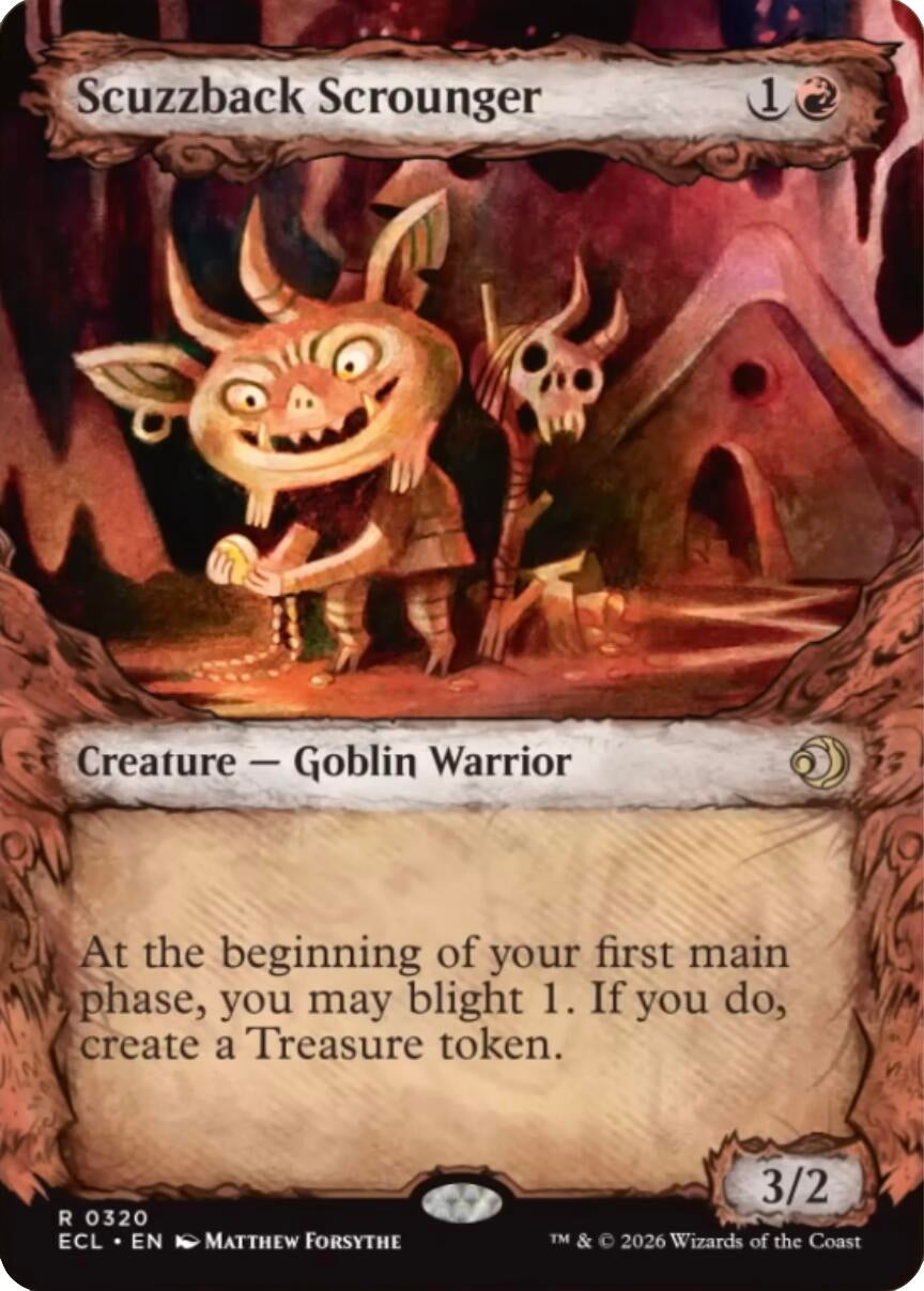 Image for Scuzzback Scrounger (Showcase) (320) (Lorwyn Eclipsed) - Magic: The Gathering