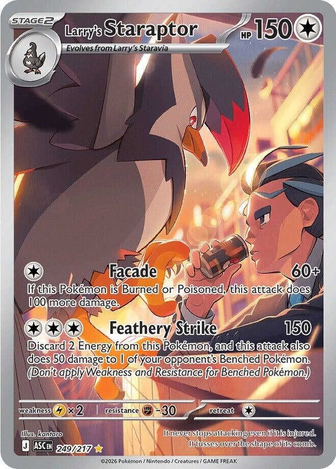 Larry's Staraptor (249/217) (Holofoil) (ME: Ascended Heroes)