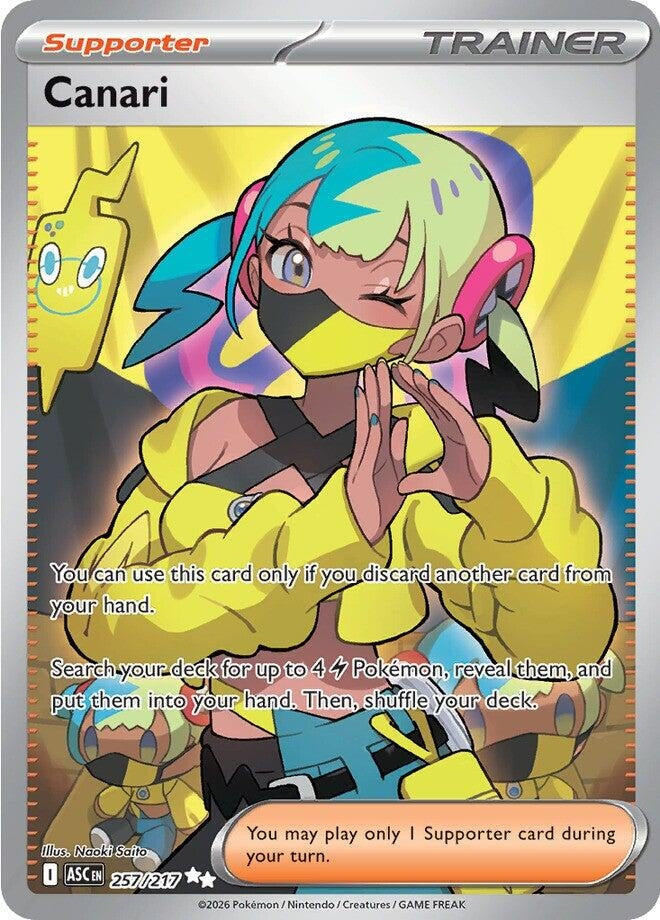 Canari (257/217) (Holofoil) (ME: Ascended Heroes)