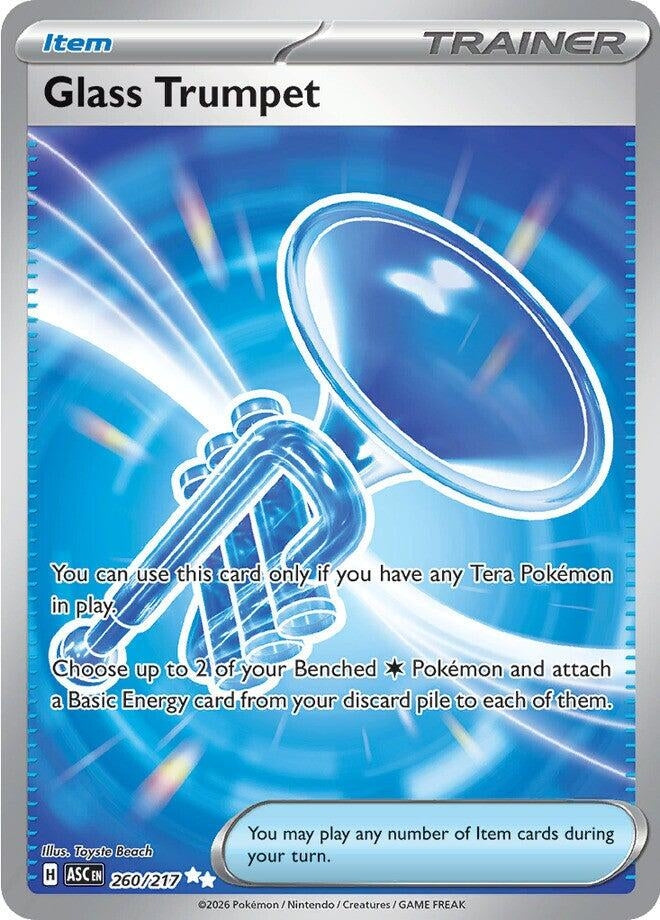 Glass Trumpet (260/217) (Holofoil) (ME: Ascended Heroes)