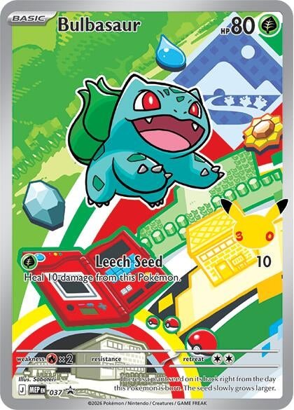 Bulbasaur - 037 (037) (Holofoil) (ME: Mega Evolution Promo)