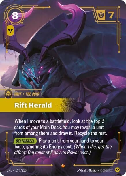 Rift Herald (179/219) (Foil) (Unleashed)