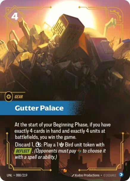 Gutter Palace (088/219) (Foil) (Unleashed)
