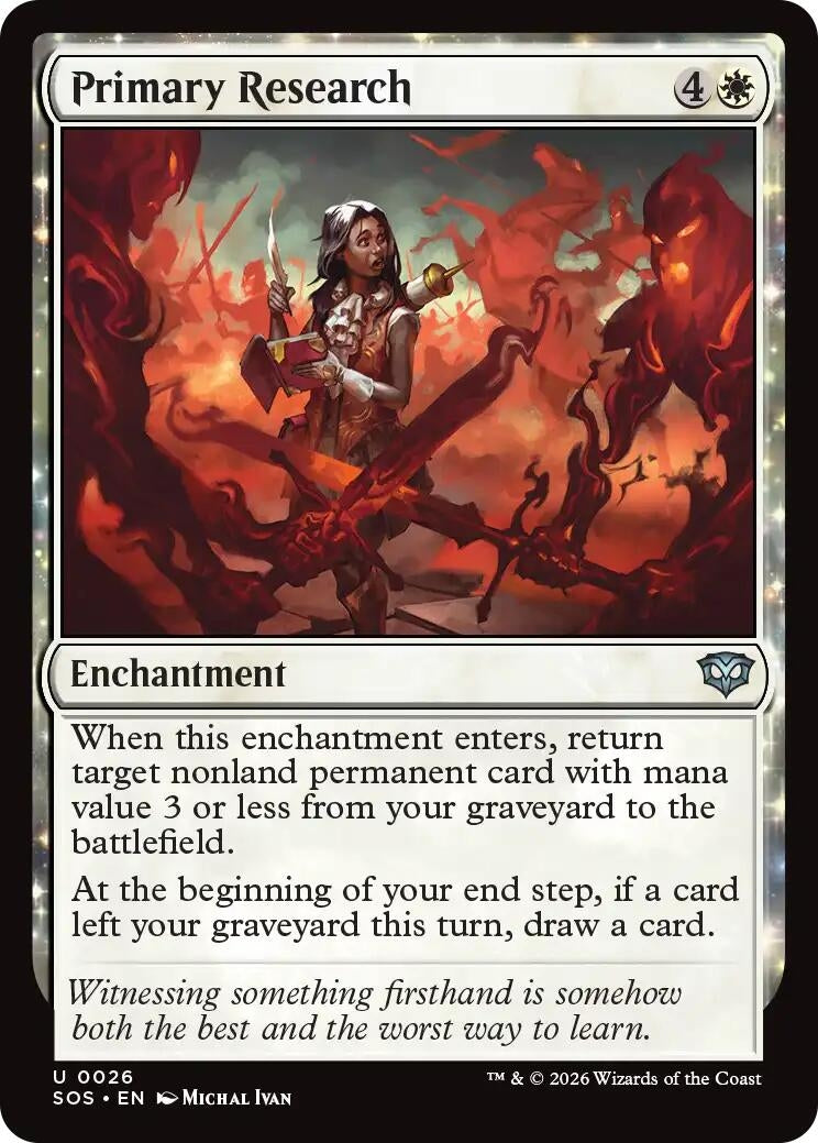 Image for Primary Research (26) (Secrets of Strixhaven) - Magic: The Gathering