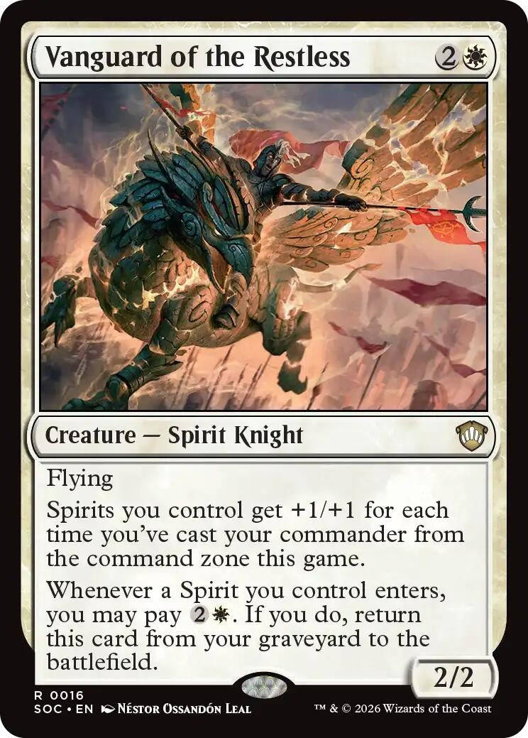 Image for Vanguard of the Restless (16) (Commander: Secrets of Strixhaven) - Magic: The Gathering