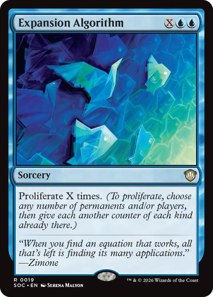 Image for Expansion Algorithm (19) (Commander: Secrets of Strixhaven) - Magic: The Gathering