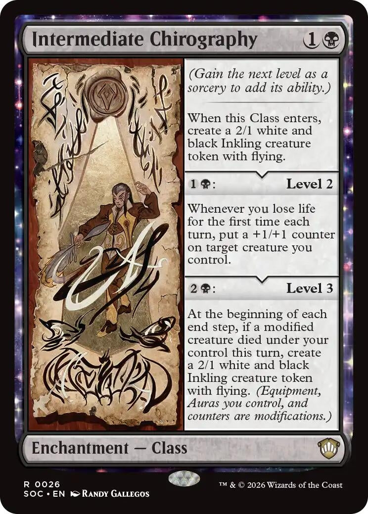 Image for Intermediate Chirography (26) (Commander: Secrets of Strixhaven) - Magic: The Gathering
