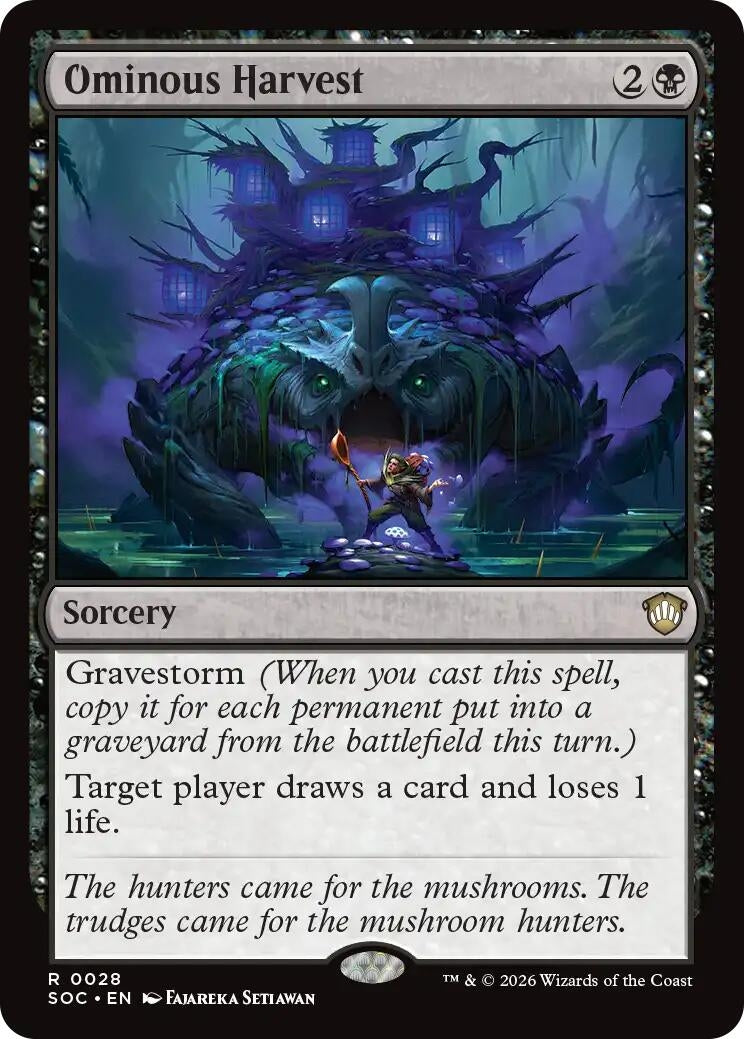 Image for Ominous Harvest (28) (Commander: Secrets of Strixhaven) - Magic: The Gathering