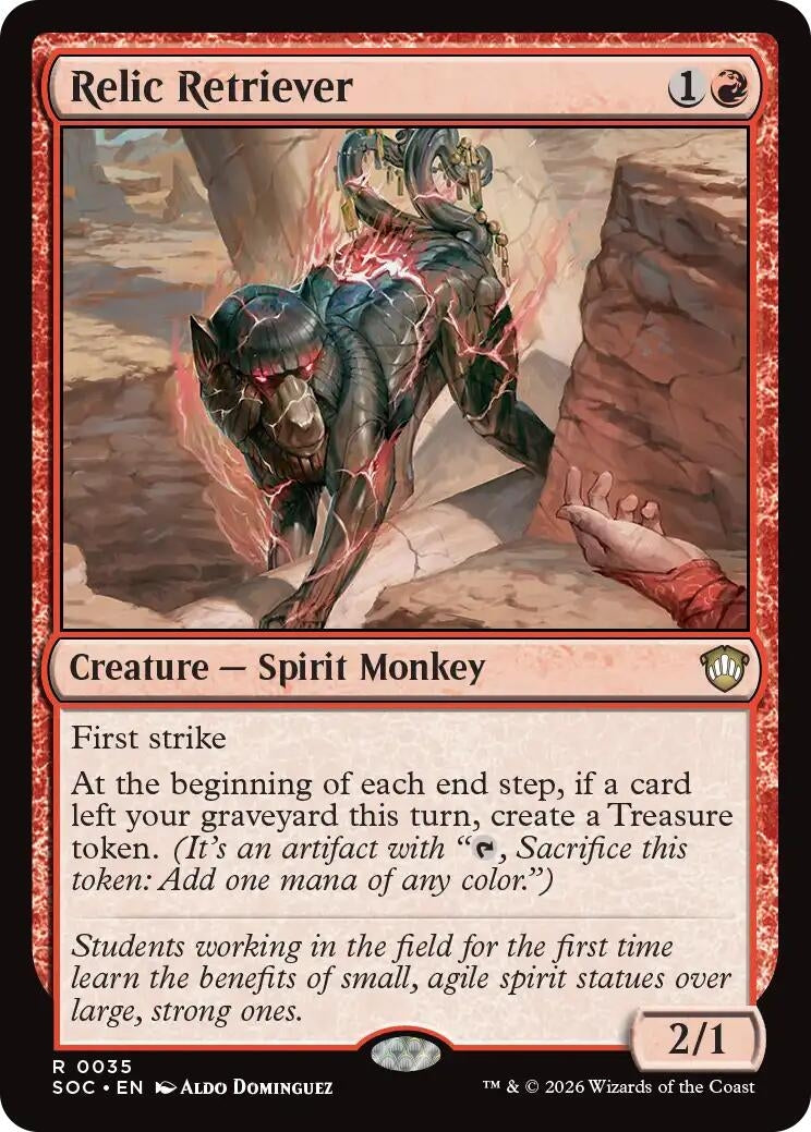 Image for Relic Retriever (35) (Commander: Secrets of Strixhaven) - Magic: The Gathering