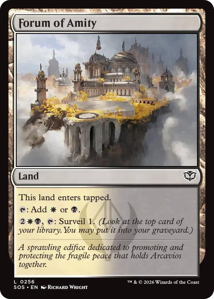 Image for Forum of Amity (256) (Foil) (Secrets of Strixhaven) - Magic: The Gathering