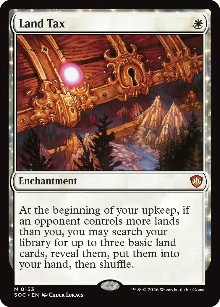Image for Land Tax (153) (Commander: Secrets of Strixhaven) - Magic: The Gathering