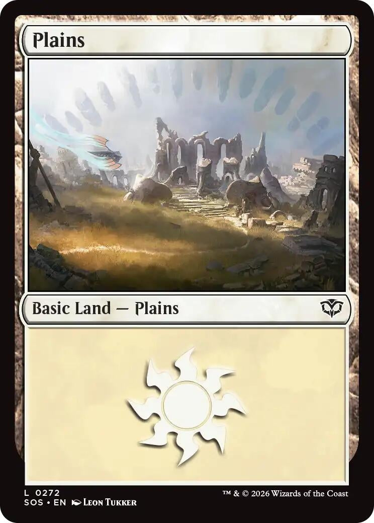 Image for Plains (0272) (272) (Foil) (Secrets of Strixhaven) - Magic: The Gathering