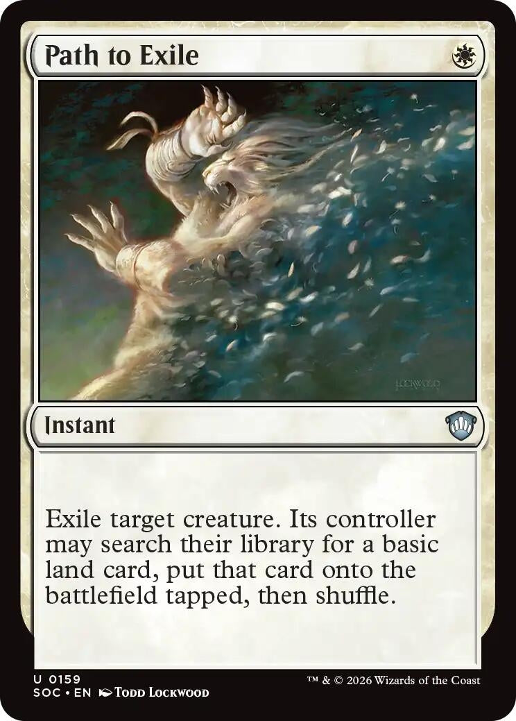Image for Path to Exile (159) (Commander: Secrets of Strixhaven) - Magic: The Gathering