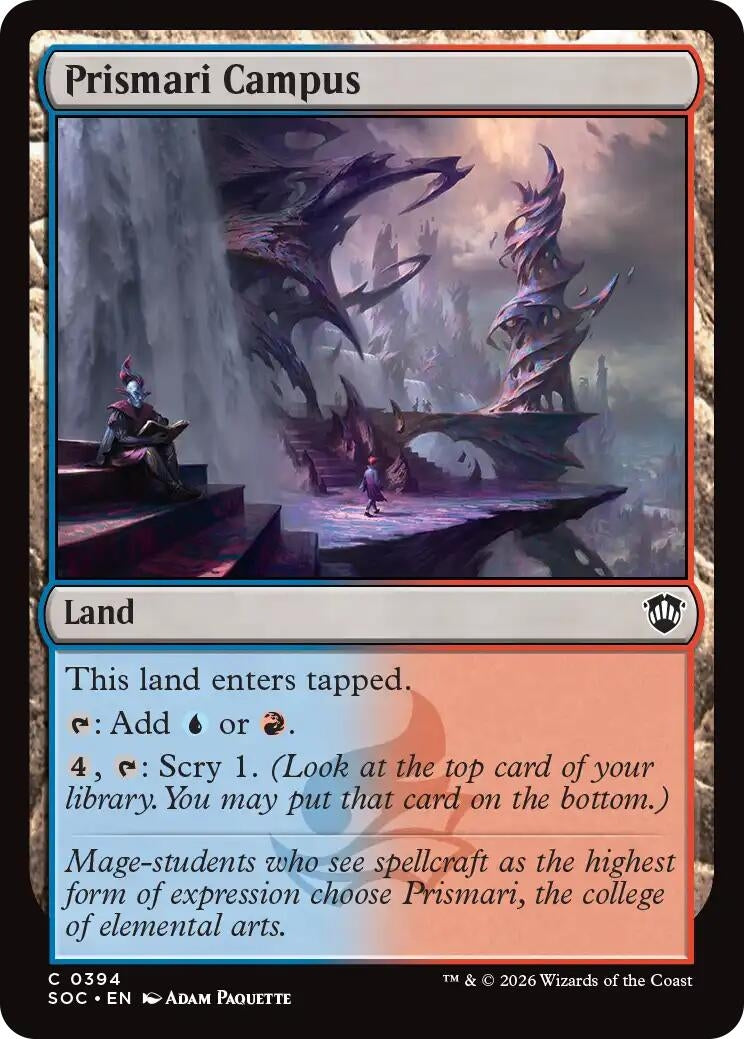 Image for Prismari Campus (394) (Commander: Secrets of Strixhaven) - Magic: The Gathering