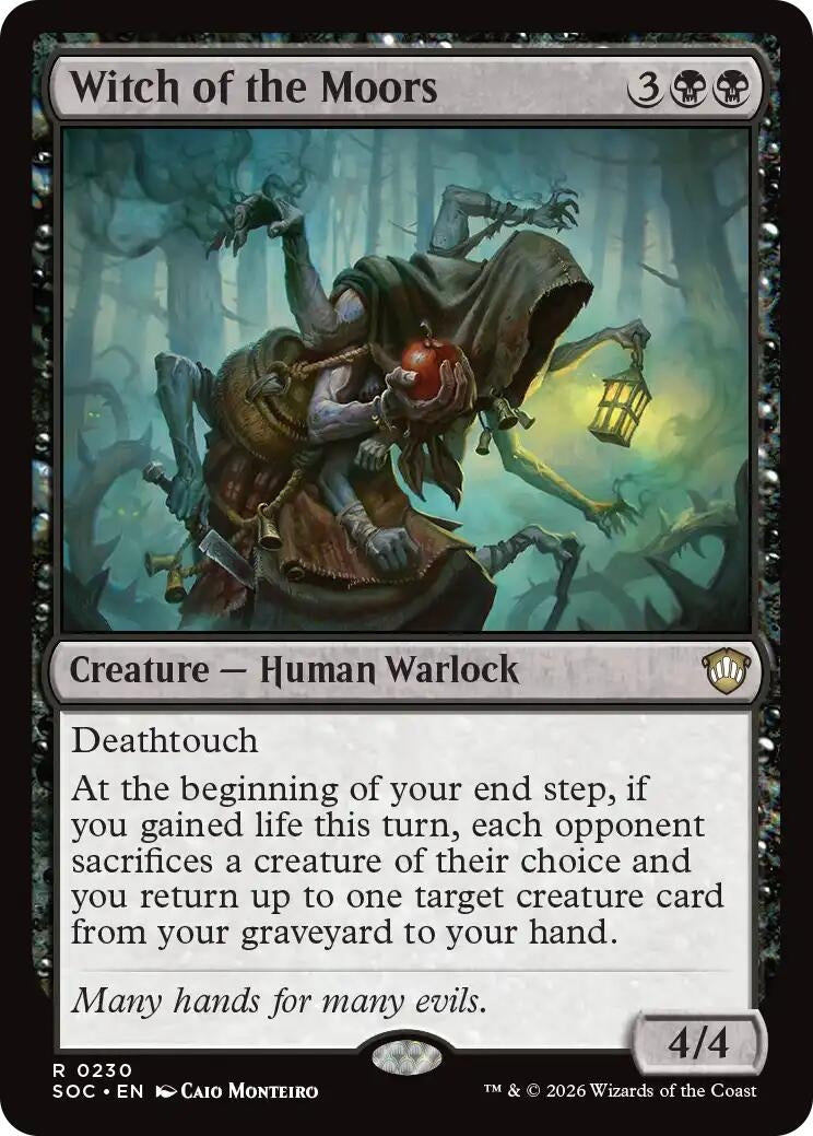 Image for Witch of the Moors (230) (Commander: Secrets of Strixhaven) - Magic: The Gathering