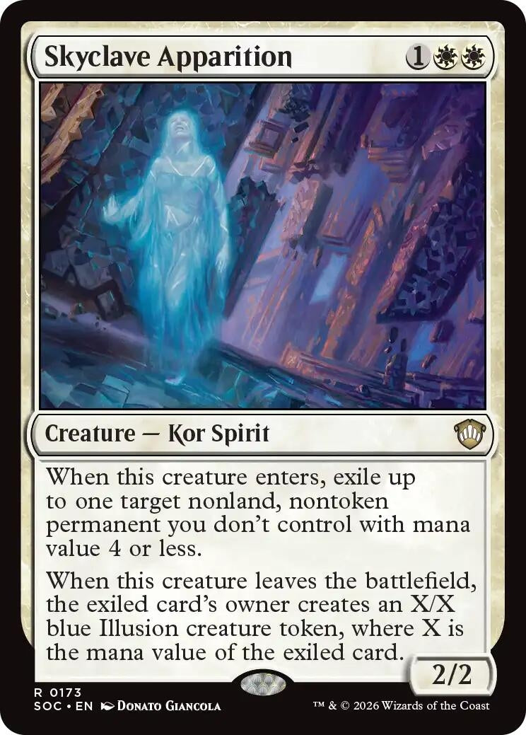 Image for Skyclave Apparition (173) (Commander: Secrets of Strixhaven) - Magic: The Gathering