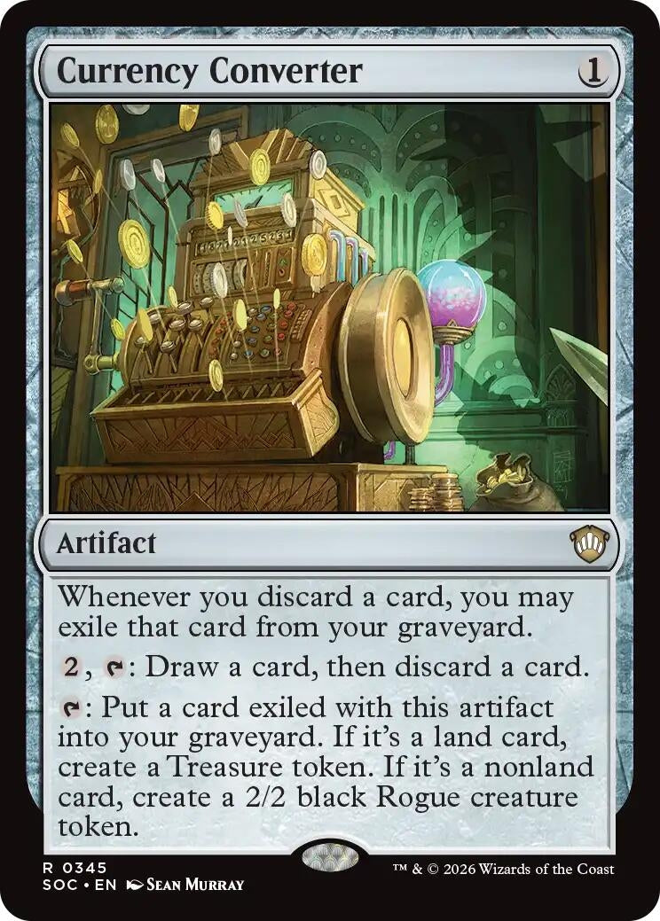 Image for Currency Converter (345) (Commander: Secrets of Strixhaven) - Magic: The Gathering