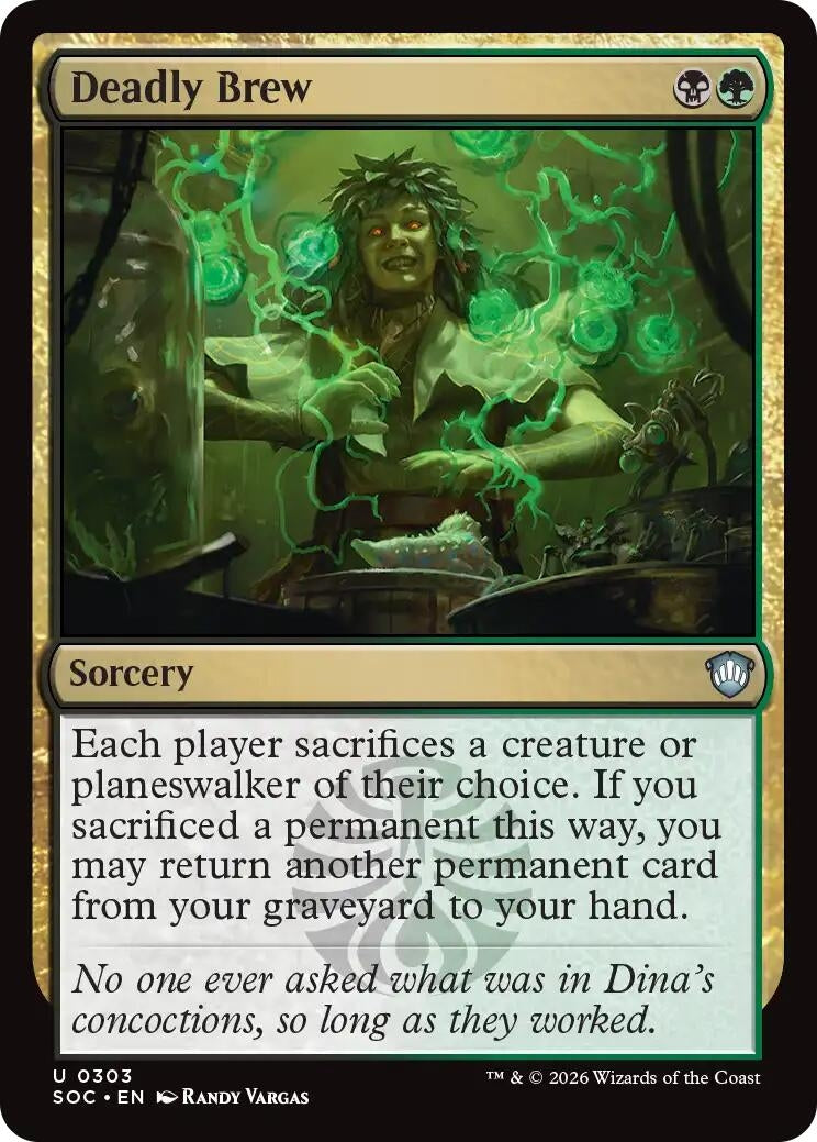 Image for Deadly Brew (303) (Commander: Secrets of Strixhaven) - Magic: The Gathering