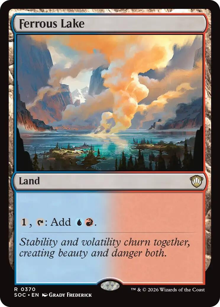 Image for Ferrous Lake (370) (Commander: Secrets of Strixhaven) - Magic: The Gathering