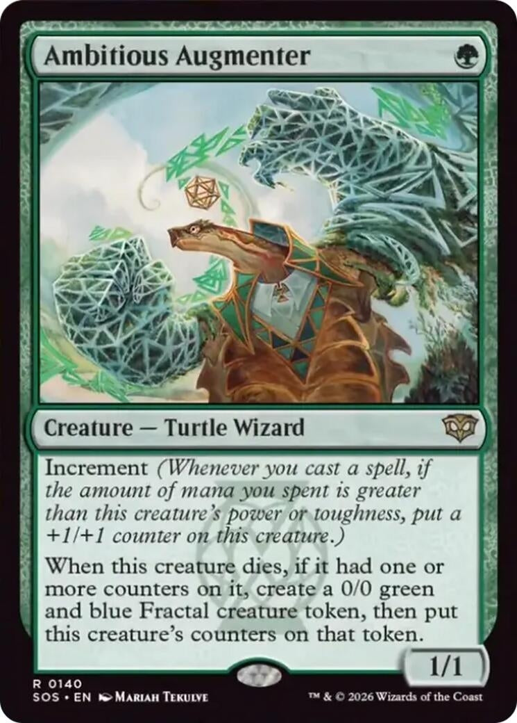 Image for Ambitious Augmenter (140) (Foil) (Secrets of Strixhaven) - Magic: The Gathering