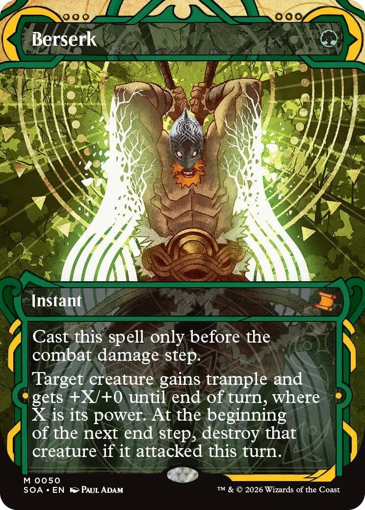 Image for Berserk (50) (Foil) (Secrets of Strixhaven: Mystical Archive) - Magic: The Gathering