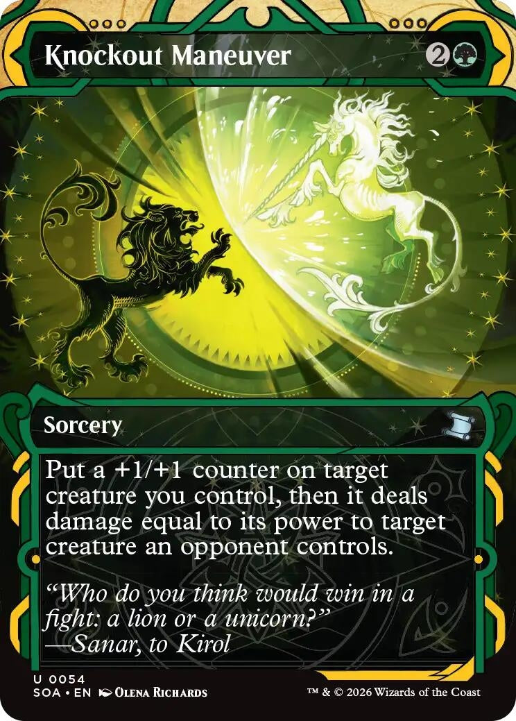 Image for Knockout Maneuver (54) (Secrets of Strixhaven: Mystical Archive) - Magic: The Gathering