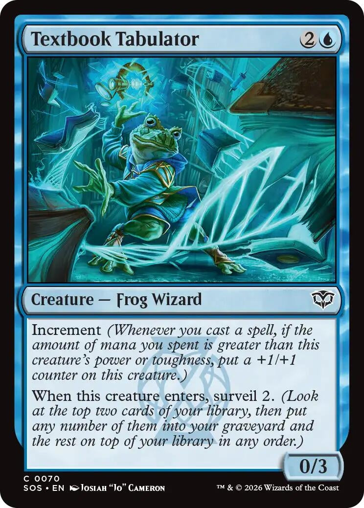 Image for Textbook Tabulator (70) (Foil) (Secrets of Strixhaven) - Magic: The Gathering