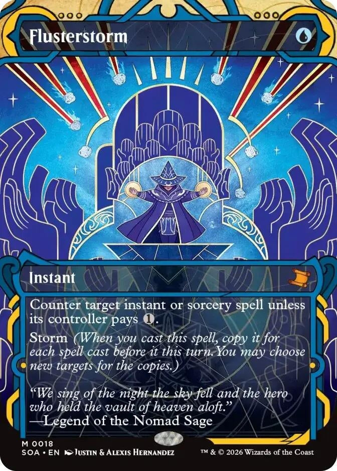 Image for Flusterstorm (18) (Foil) (Secrets of Strixhaven: Mystical Archive) - Magic: The Gathering