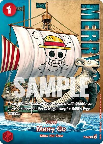 Image for Merry Go - P-142 (Premium Card Collection -Live Action Edition Vol.2 Straw Hat Crew-) (P-142) (Foil) (One Piece Promotion Cards) (OP-PR) - One Piece Card Game