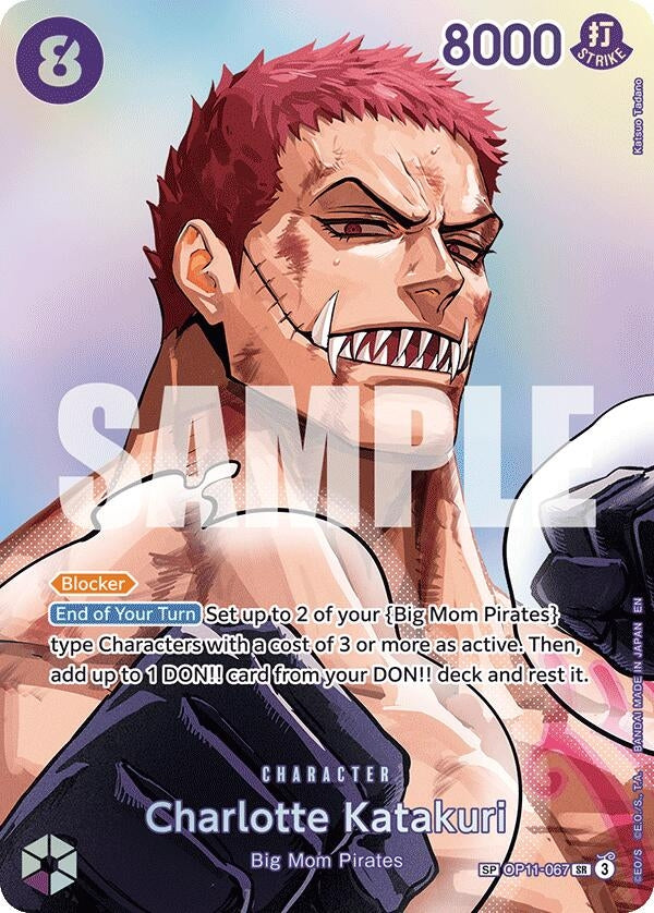 Image for Charlotte Katakuri (SP) (OP11-067) (Foil) (The Time of Battle) - One Piece Card Game